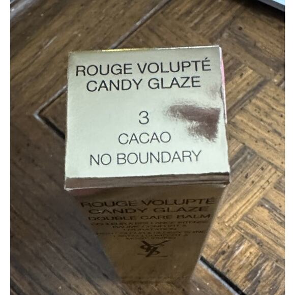 YSL Beauty Candy Glaze Double Care Balm Lip Gloss Stick - #3 Cacao No Boundary - Picture 2 of 2